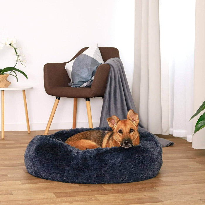 Cama para mascotas ultra suave 90 cm gris BDX835-G