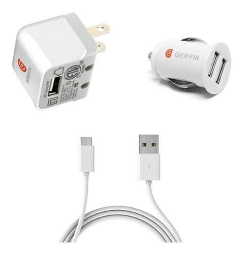 Cargador de celular para automovil y corriente doble USB 2016022601062