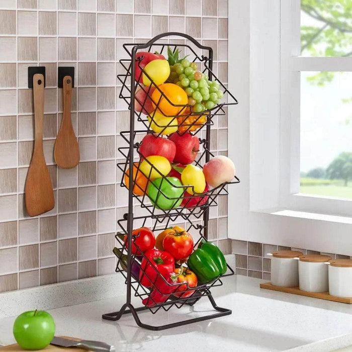 Organizador de cocina 3 niveles metálico 21JXP639