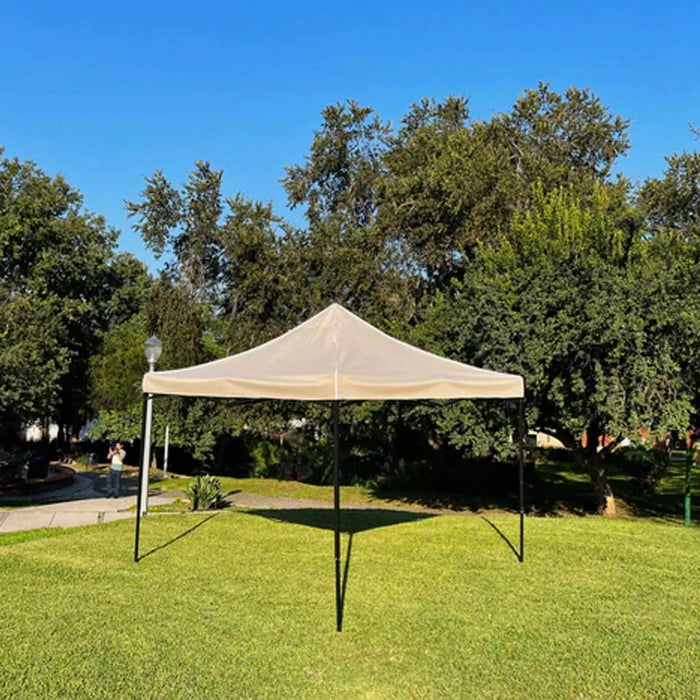 Toldo plegable taupe 3x3 mt BDX1774