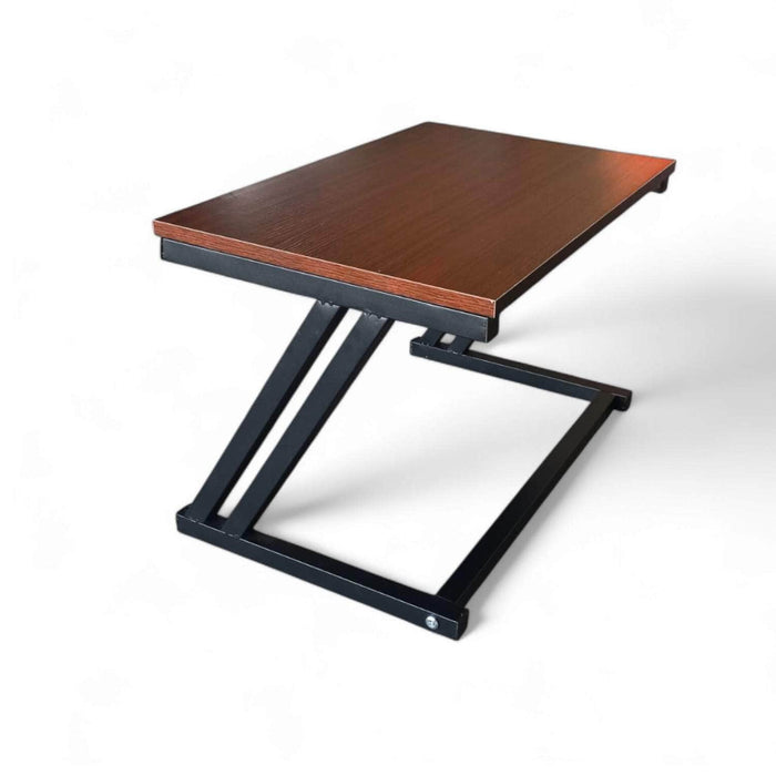 Estante organizador microondas madera negro/cafe 38x57x38 cm