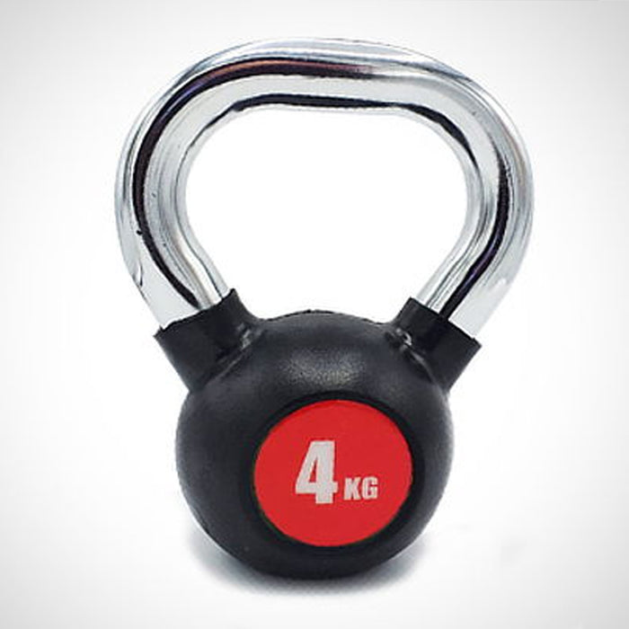 Kettlebell pesas rusas asa metal 4 kg