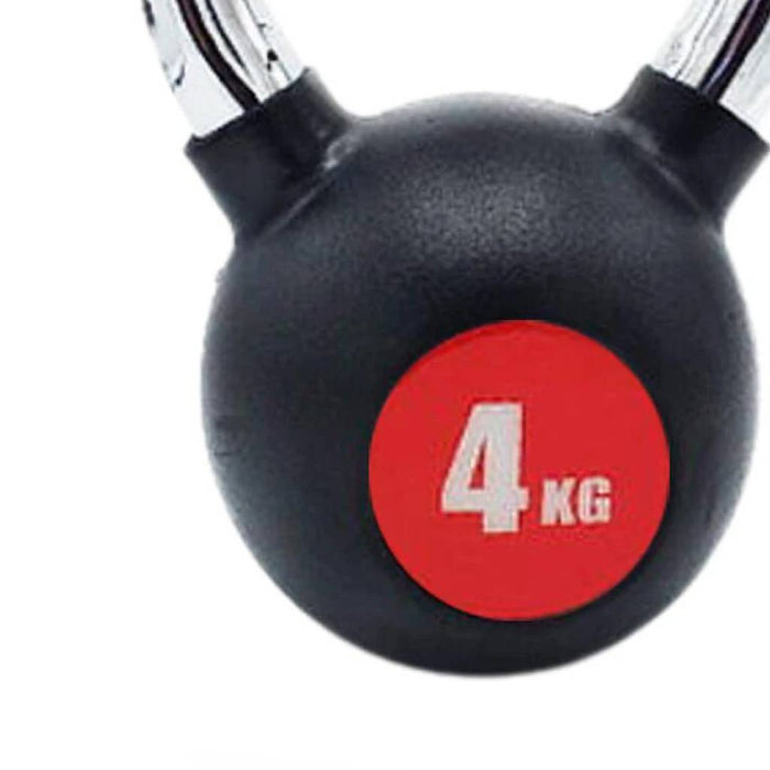 Kettlebell pesas rusas asa metal 4 kg