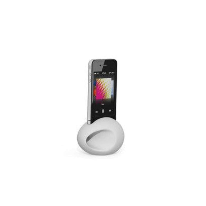 Altavoz parlante iphone silicona blanco Y1293-1BL