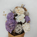 Arreglo Cono Flores Surtidas Lavanda 25-6924