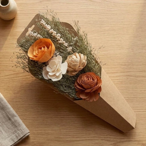 Arreglo Kraft Flores Surtidas 25-6943