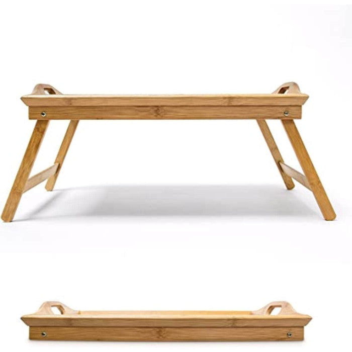 Bandeja para cama de bambú 50x30x22 cm Y1922C-3