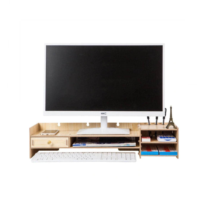 Base de monitor organizador para escritorio multiuso 20LXP207-BLANCO