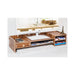 Base de monitor organizador para escritorio multiuso café 20LXP207-CAFE