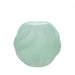 Florero pecera de vidrio verde menta 18 Cm BCT8500