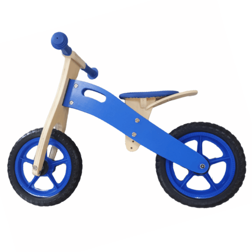 Bicicleta de equilibrio aprendizaje de madera azul Y1785C-1A