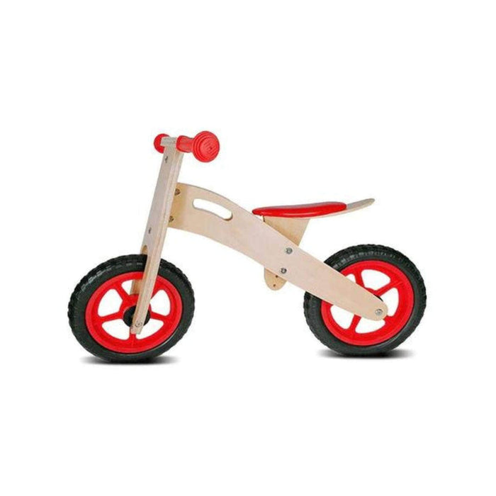 Bicicleta de equilibrio aprendizaje de madera rojo Y1785C-1r