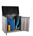 Bodega jardín italiana 129x74x111cm 842l 87gris
