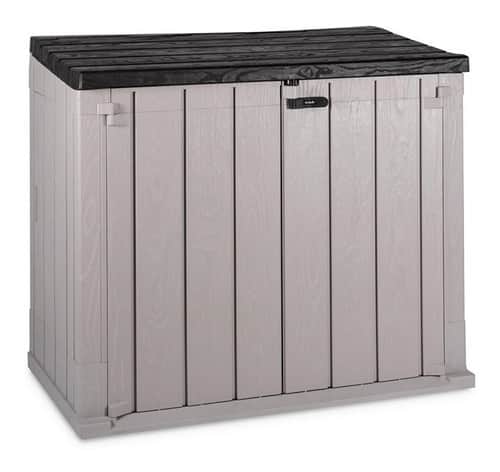 Bodega jardín italiana 129x74x111cm 842l 87gris