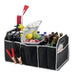 Bolso organizador de auto desplegable color negro FXP160