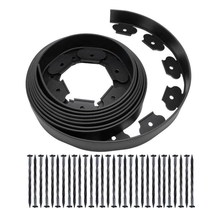 Borde separador de jardín plástico 5 m DPX424