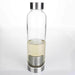 Botella de vidrio té e infusiones 550ml azul Y16-XP219A
