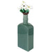 Botella decorativa de cerámica turquesa 36x13 cm 2015031602312