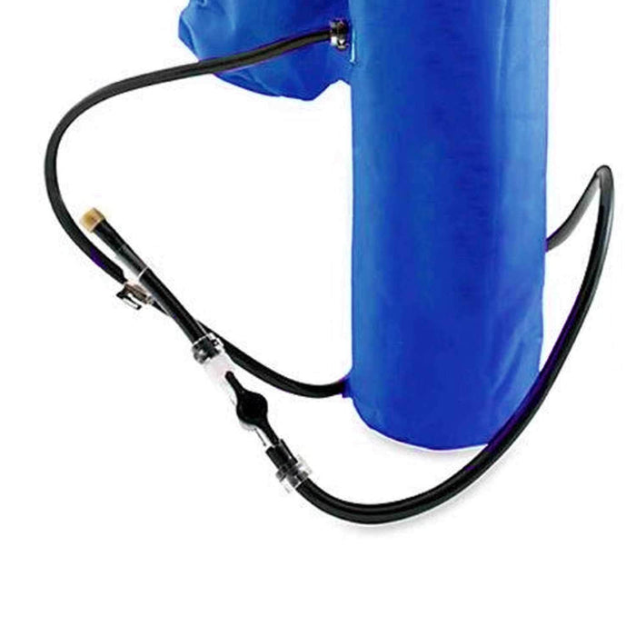 Botella deportiva con pulverizador de agua azul 719-AZUL