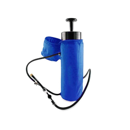 Botella deportiva con pulverizador de agua azul 719-AZUL