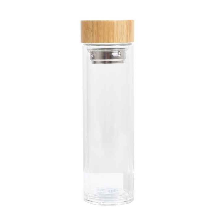 Botella térmica de borosilicato con infusor 500 ml 21YXP6148