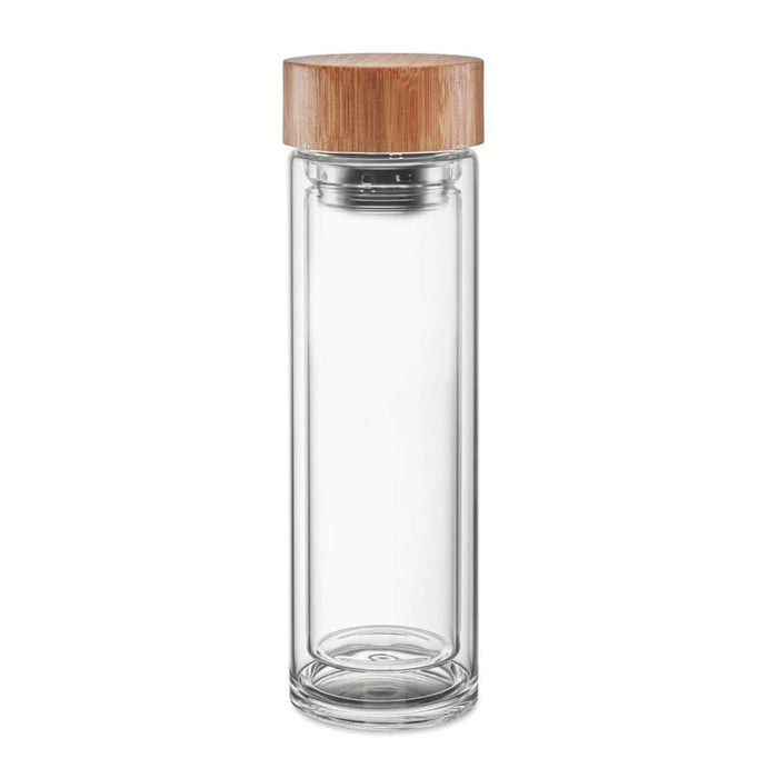 Botella térmica de borosilicato con infusor 500 ml 21YXP6148