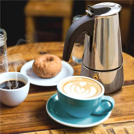 Cafetera Italiana de 4  tazas Espresso 200 ML CDX670