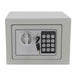Caja fuerte de acero con teclado digital blanca Y193C-1BL