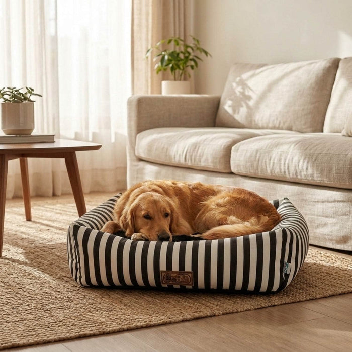 Cama para mascotas diseño rayas L DDX995L
