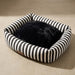 Cama para mascotas diseño rayas L DDX995L