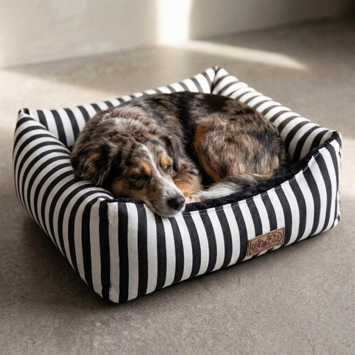 Cama para mascotas diseño rayas M DDX995M