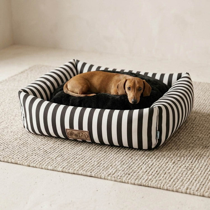 Cama para mascotas diseño rayas M DDX995M