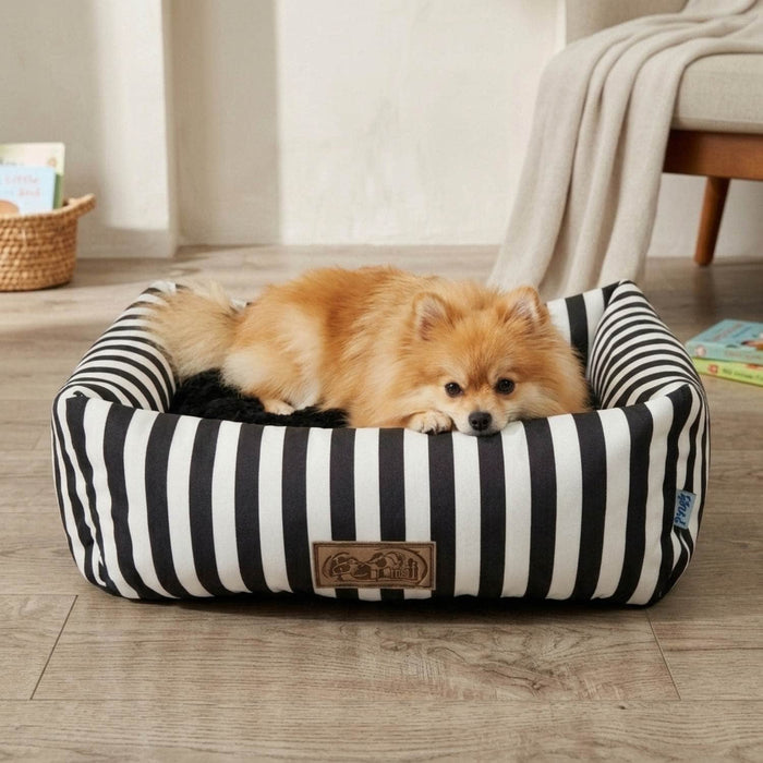 Cama para mascotas diseño rayas S DDX995S