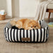 Cama para mascotas diseño rayas S DDX995S