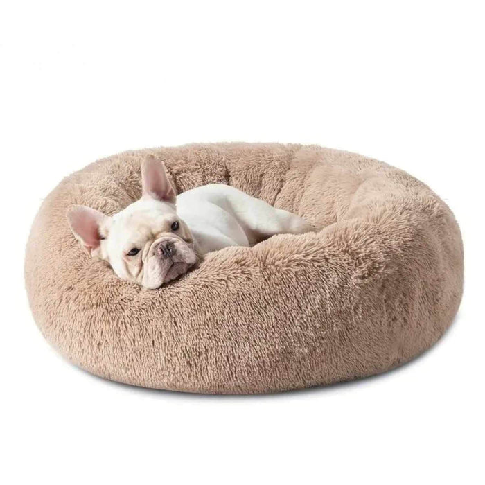 Cama para mascotas ultra suave 70 cm beige BDX827-B