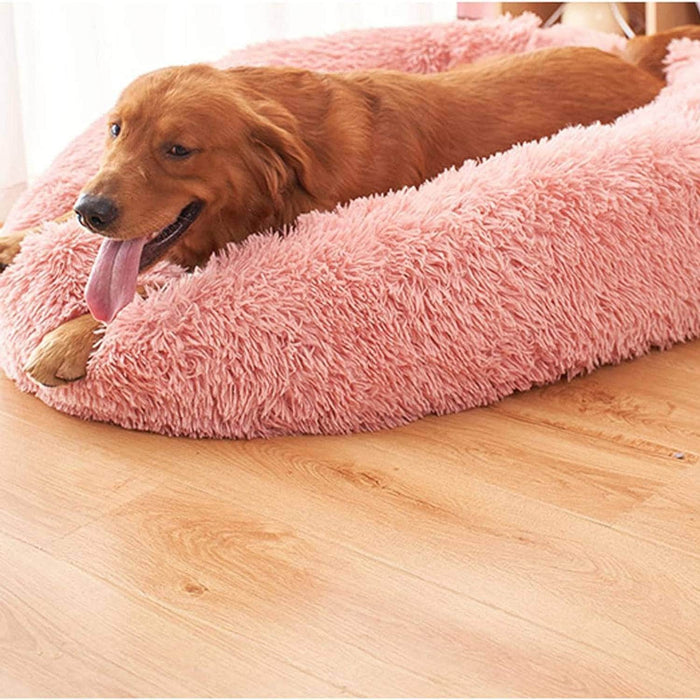 Cama para mascotas ultra suave 90 cm rosa BDX835-P