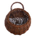Canasto colgante de mimbre 26 cm CPT15426