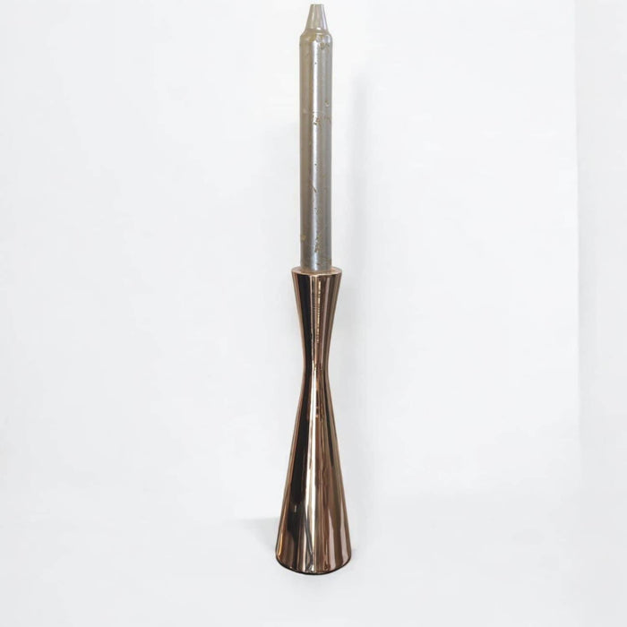 Candelabro de metal dorado 22 cm 21HXP784-DO