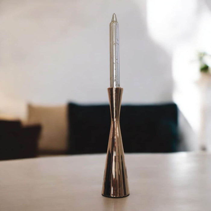 Candelabro de metal dorado 22 cm 21HXP784-DO