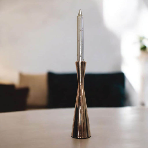 Candelabro de metal dorado 22 cm 21HXP784-DO