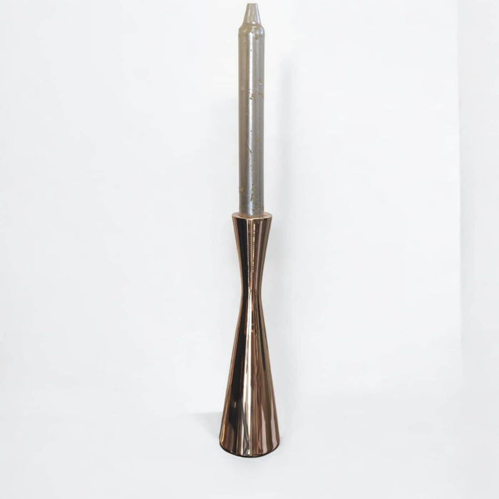 Candelabro de metal dorado 22 cm 21HXP784-DO
