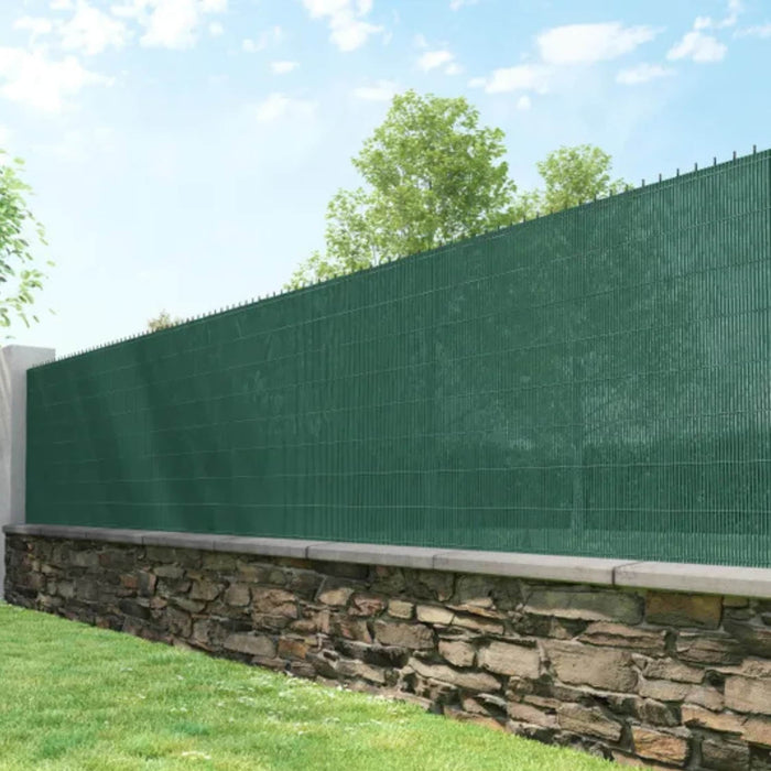 Cierre de terraza y jardín PVC verde 1x3 m DDX065