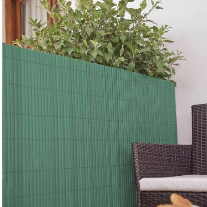 Cierre de terraza y jardín PVC verde 1x3 m DDX065