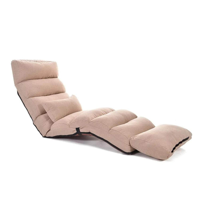 Cojín puf sofá Reclinable Multifuncional Beige APX360