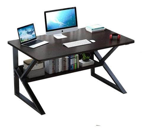 Escritorio moderno café 120x 60 cm 20HXP328-NEGRO
