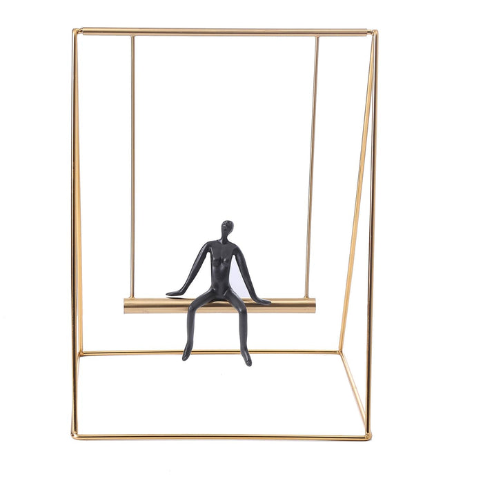 Escultura Metal  Figura 36 Cm 21JTJ3666