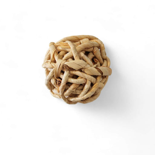 Esfera decorativa tejida fibra 11 cm BDX1371