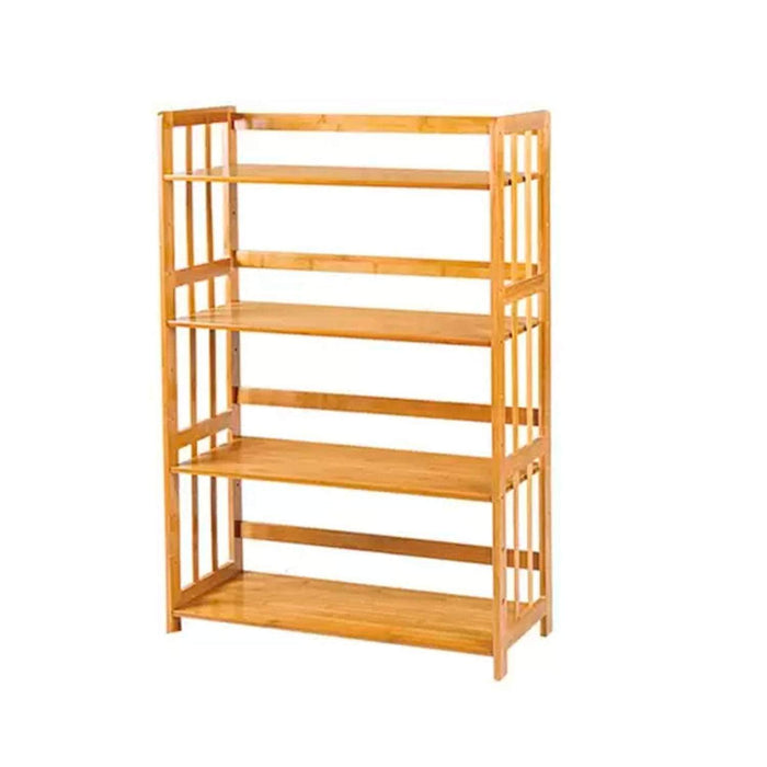 Estante organizador de 4 niveles madera bambú 119x67x26cm 20JXP1640