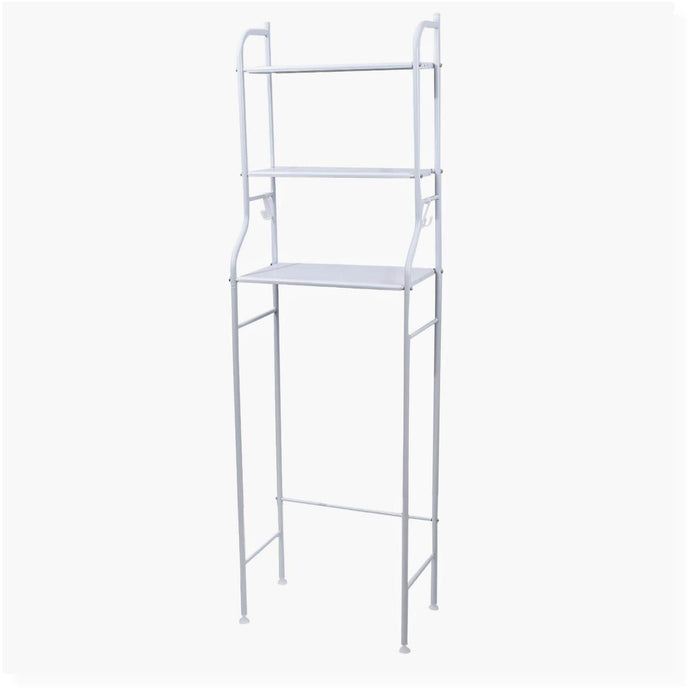 Estante organizador de baño metal 3 niveles 153x48x25 cm 20JXP310-BL