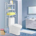 Estante organizador de baño metal 3 niveles 153x48x25 cm 20JXP310-BL